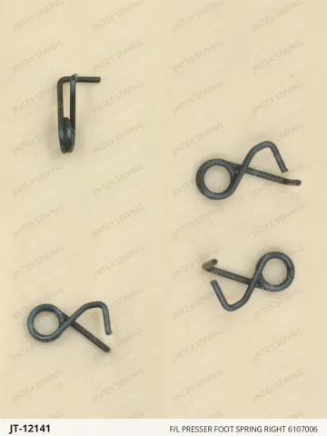 F/L PRESSER FOOT SPRING RIGHT 6107006 — JT-12141 sewing machine spare part