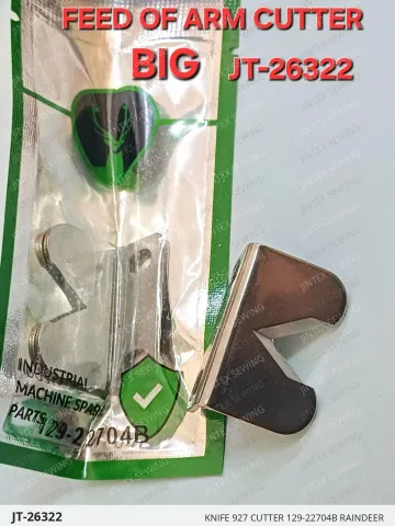 Knife 927 Cutter 129-22704B Raindeer — JT-26322 sewing machine spare part