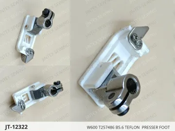W600 T257486 B5.6 TEFLON  PRESSER FOOT — JT-12322 sewing machine spare part