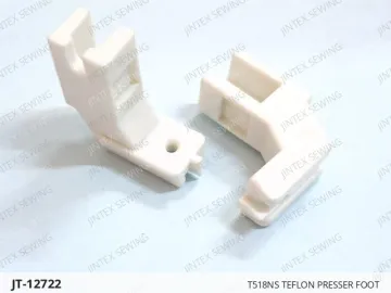 T518NS TEFLON PRESSER FOOT — JT-12722 sewing machine spare part