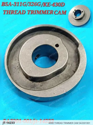 Brother 430D Thread Trimmer Cam SA3301001 — JT-14233 sewing machine spare part