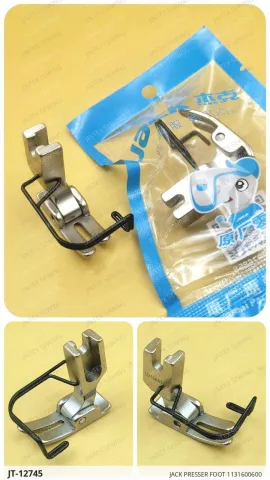 JACK PRESSER FOOT 1131600600 — JT-12745 sewing machine spare part