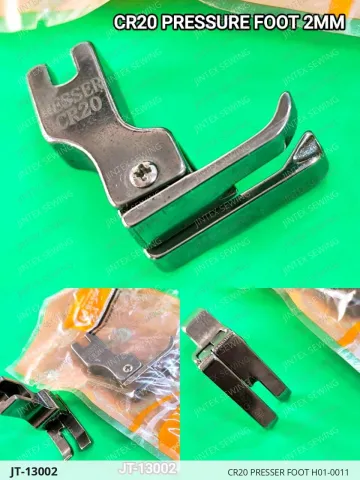 CR20 PRESSER FOOT H01-0011 — JT-13002 sewing machine spare part