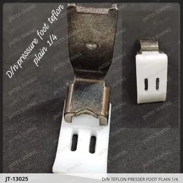 D/N TEFLON PRESSER FOOT PLAIN 1/4 — JT-13025 sewing machine spare part