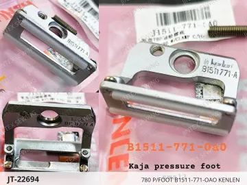 780 P/Foot B1511-771-OAO Kenlen — JT-22694 sewing machine spare part