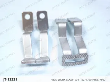 430D Work Clamp 3/4  152777001/152778001 — JT-13231 sewing machine spare part