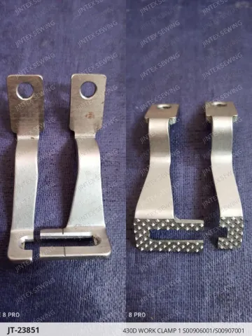 Brother 430D Work Clamp 1 S00906001/S00907001 — JT-23851 sewing machine spare part