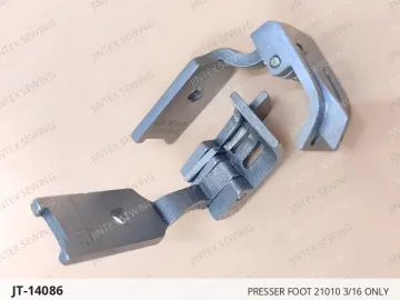 PRESSER FOOT 21010 3/16 ONLY — JT-14086 sewing machine spare part