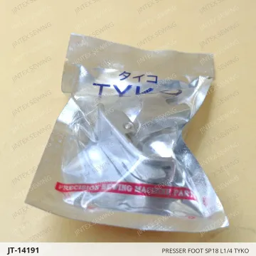 PRESSER FOOT SP18 L1/4 TYKO — JT-14191 sewing machine spare part