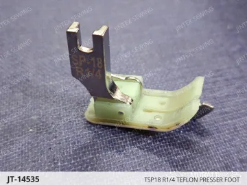 TSP18 R1/4 TEFLON PRESSER FOOT — JT-14535 sewing machine spare part
