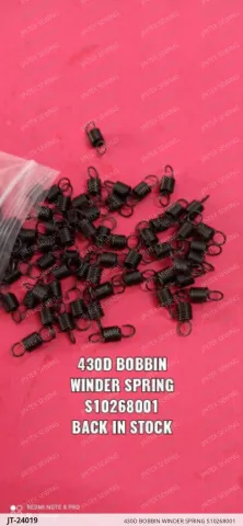 Brother 430D Bobbin Winder Spring S10268001 — JT-24019 sewing machine spare part