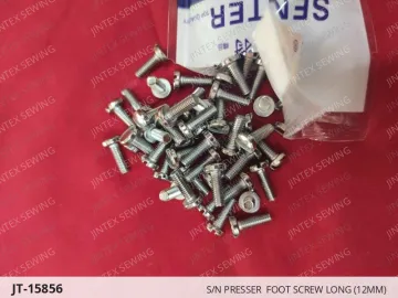 S/N PRESSER  FOOT SCREW LONG (12MM) — JT-15856 sewing machine spare part