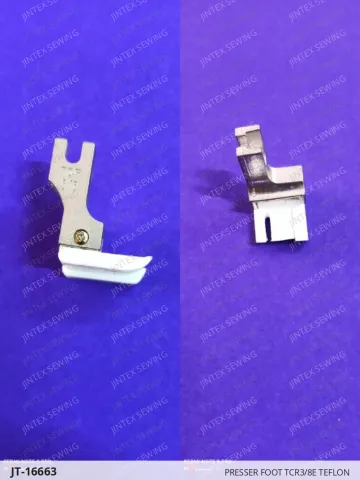PRESSER FOOT TCR3/8E TEFLON — JT-16663 sewing machine spare part