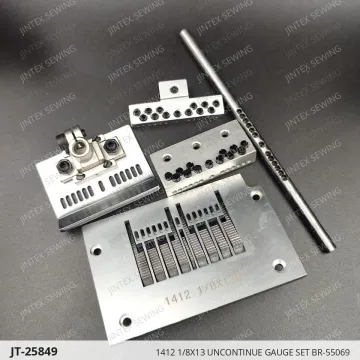 Kansai 1412 1/8X13 Uncontinue Gauge Set BR-55069 — JT-25849 sewing machine spare part