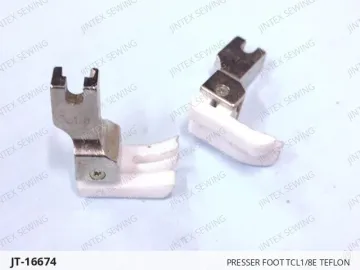PRESSER FOOT TCL1/8E TEFLON — JT-16674 sewing machine spare part