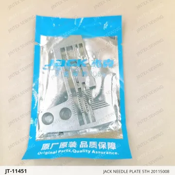 JACK NEEDLE PLATE 5TH 20115008 — JT-11451 sewing machine spare part