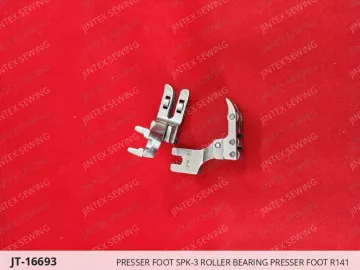 PRESSER FOOT SPK-3 ROLLER BEARING PRESSER FOOT R141 — JT-16693 sewing machine spare part