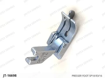PRESSER FOOT SP18 R3/16 — JT-16698 sewing machine spare part