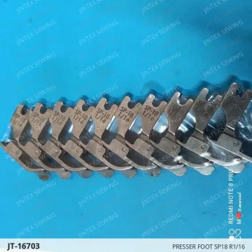 PRESSER FOOT SP18 R1/16 — JT-16703 sewing machine spare part