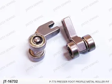 P-773 PRESSER FOOT PROFILE METAL ROLLER P/f — JT-16732 sewing machine spare part