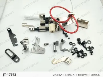 Pegasus M700 Gathering Att 4THD with 202554E — JT-17973 sewing machine spare part