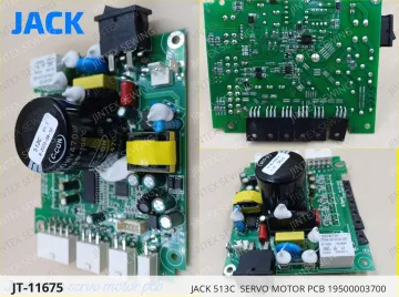 JACK 513C  SERVO MOTOR PCB 19500003700 — JT-11675 sewing machine spare part