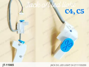 JACK O/L LED LIGHT C4 2111103200 — JT-11865 sewing machine spare part