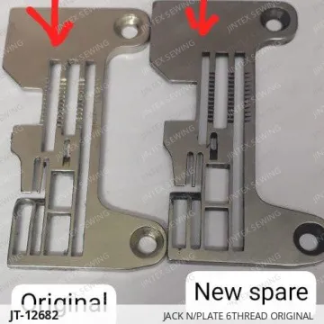 JACK N/PLATE 6THREAD ORIGINAL — JT-12682 sewing machine spare part