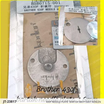 430F Needle Plate  Bartek SB0715001 Kenlen — JT-23817 sewing machine spare part