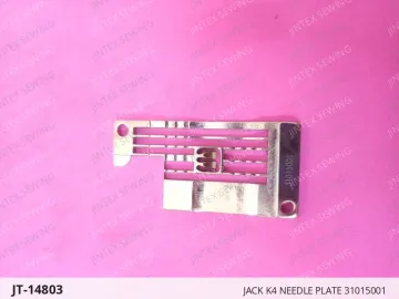 JACK K4 NEEDLE PLATE 31015001 — JT-14803 sewing machine spare part