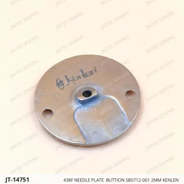 438F Needle Plate  Buttion SB0712-001 2MM Kenlen — JT-14751 sewing machine spare part