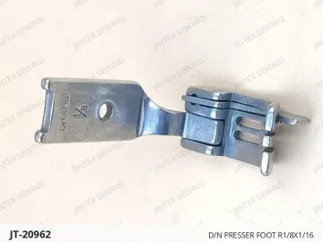 D/N Presser Foot R1/8X1/16 — JT-20962 sewing machine spare part