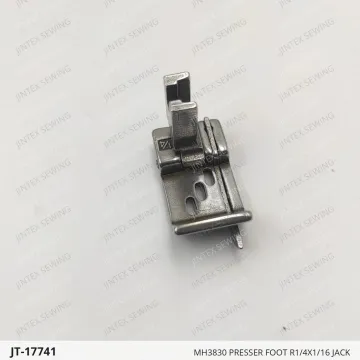 MH3830 PRESSER FOOT R1/4X1/16 JACK — JT-17741 sewing machine spare part