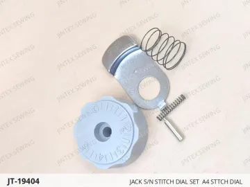 JACK S/N STITCH DIAL SET  A4 STTCH DIAL — JT-19404 sewing machine spare part