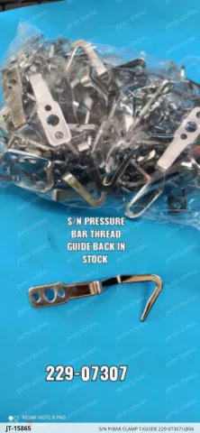 S/N P/Bar Clamp T/Guide 229-07307/LB06 — JT-15865 sewing machine spare part