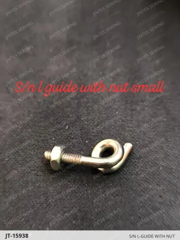 S/N L-Guide with Nut — JT-15938 sewing machine spare part