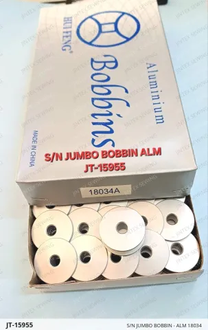 S/N Jumbo Bobbin - Alm 18034 — JT-15955 sewing machine spare part