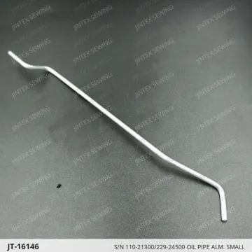 S/N 110-21300/229-24500 Oil Pipe Alm. Small — JT-16146 sewing machine spare part