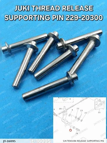 S/N Tension Release Supporting Pin 229-20300 — JT-16095 sewing machine spare part