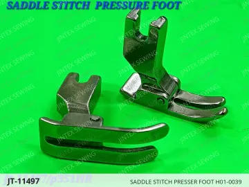 SADDLE STITCH PRESSER FOOT H01-0039 — JT-11497 sewing machine spare part
