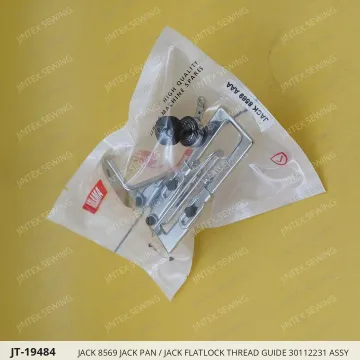 JACK 8569 JACK PAN / JACK FLATLOCK THREAD GUIDE 30112231 ASSY — JT-19484 sewing machine spare part