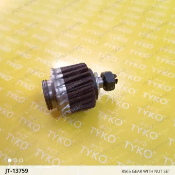RS65 Gear with Nut Set — JT-13759 sewing machine spare part