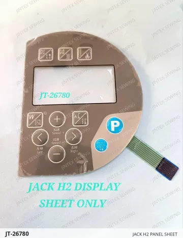 JACK H2 PANEL SHEET — JT-26780 sewing machine spare part