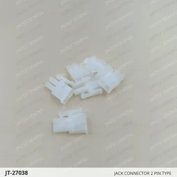 JACK CONNECTOR 2 PIN TYPE — JT-27038 sewing machine spare part