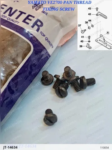 Yamato VG2700 Screw(M3-0.52 × 3.5) 110054 — JT-14634 sewing machine spare part