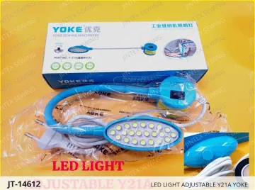 LED Light Adjustable Y21A Yoke — JT-14612 sewing machine spare part