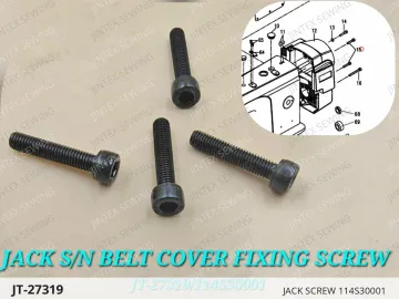 JACK SCREW 114S30001 — JT-27319 sewing machine spare part