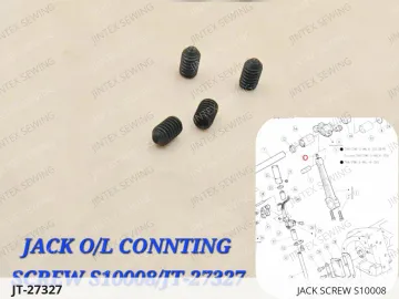 JACK SCREW S10008 — JT-27327 sewing machine spare part