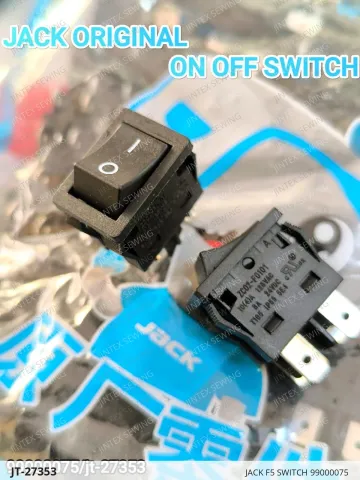 JACK F5 SWITCH 99000075 — JT-27353 sewing machine spare part