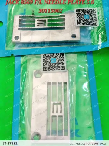 JACK NEEDLE PLATE 30115002 — JT-27582 sewing machine spare part